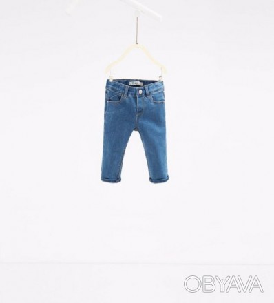 Продам джинси для дівчинки,фірми Zara,розмір 18-24(92),як на мене трохи маломіря. . фото 1