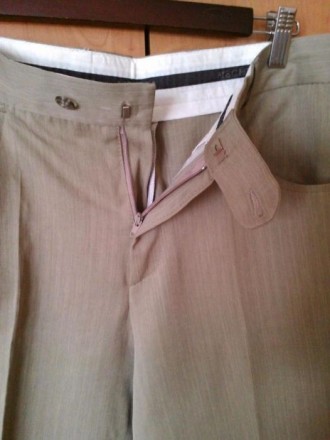 брюки в хорошем состоянии, классические светлые (для молоденького стройного мужч. . фото 6