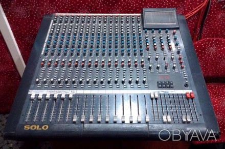 Soundtracs Solo Midi 16-8-16-2 4-полосный эквалайзер, 6 Auxes пре/пост, 48 V , 8. . фото 1