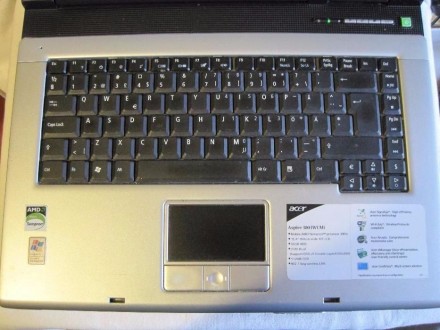 Продам ноутбук Aser Aspire 3000,без батареи.Все характеристики на фото.Полностью. . фото 2