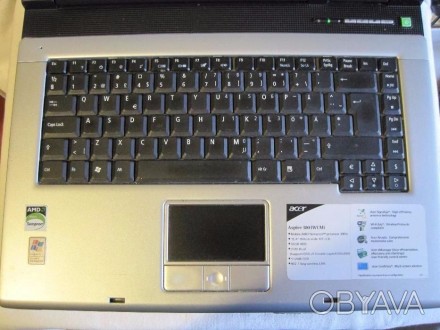 Продам ноутбук Aser Aspire 3000,без батареи.Все характеристики на фото.Полностью. . фото 1