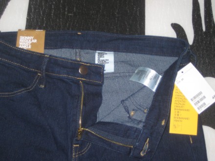 Продам отличные женские джинсы    скинни   известного бренда  H&M   .
Качество . . фото 9