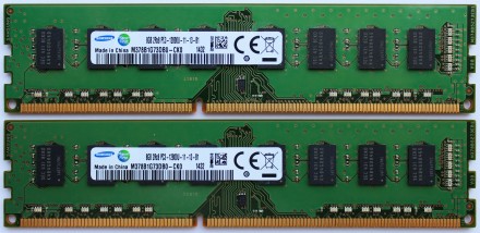 Продам память для компьютера: Samsung 8GB PC3-12800U PC3L-12800U DDR3-1600MHz 24. . фото 2