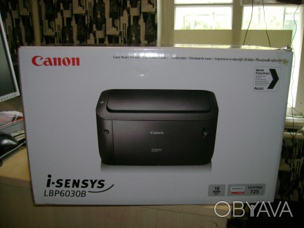 Принтер Canon i-SENSYS LBP6030B Новый принтер в заводской упаковке. 
Возможен б. . фото 1
