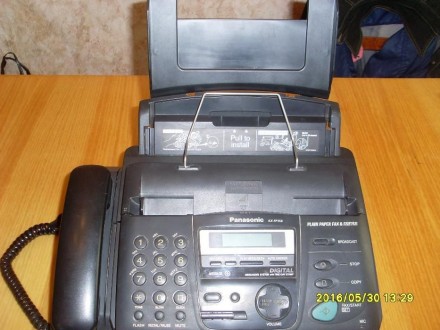 Продам телефон-факс Panasonic KX-FP153RU, Б/У в рабочем состоянии, на термоплёнк. . фото 2