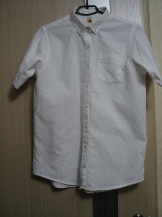 Летние рубашки, 2 шт., размеры S и M, состав: 60% хлопок, 40% полиэстер, произво. . фото 2