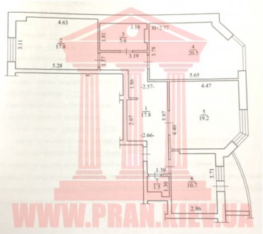 3-х комнатная квартира по ул. Киевский шлях 95, г. Борисполь общей площадью 94,5. . фото 12