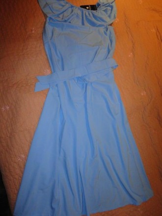 Стильное и комфортное женское платье ткань "Стрейч-Коттон" с поясочком. размер 5. . фото 3