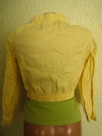 Фирменная красивая стильная коротенькая курточка New Look, р.36, отличное состоя. . фото 4