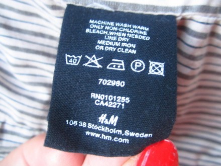Фирменная стильная куртка пиджак H&M в отличном состоянии,без дефектов. ПОГ 45см. . фото 6