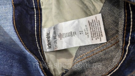 Мужские зауженные джинсы бренда IDENTIC. Размер 32. Ткань не эластичная 100% кот. . фото 11