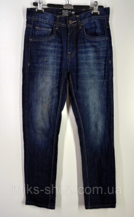 Мужские зауженные джинсы бренда IDENTIC. Размер 32. Ткань не эластичная 100% кот. . фото 2