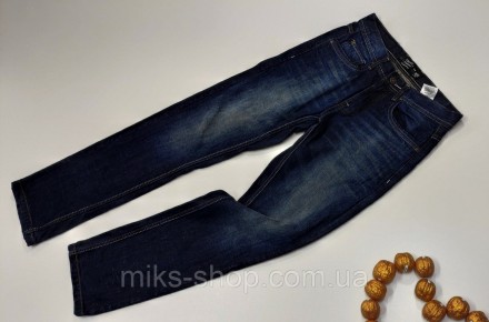 Мужские зауженные джинсы бренда IDENTIC. Размер 32. Ткань не эластичная 100% кот. . фото 4