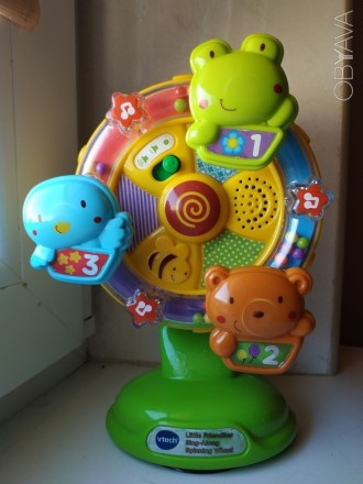 Музыкальное колесо обозрения детская игрушка  Vtech
Ребенку  от 6 мес.
Колесо . . фото 2