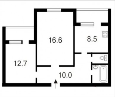 Продам 2-х комнатную квартиру по адресу ул.Калиновая,8 (Нивки) площадью 55/29,3/. . фото 8