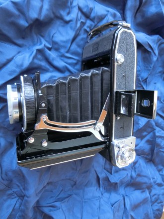 Немецкие среднеформатные камеры,объективы с центральным затвором типа "Compur".Ф. . фото 6