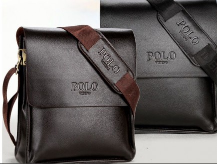 Мужская сумка Polo Videng премиального дизайна, отличного качества, надежная по . . фото 3