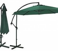Зонт солнцезащитный на боковой стойке (кончольный зонт) 3х3м. Зонт солнцезащитны. . фото 2