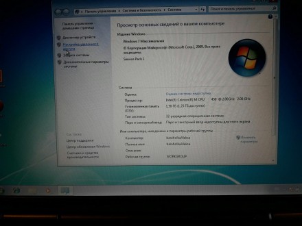 Продам Ноутбук Сименс v5515.Процессор Celeron CPU 450,2.00Ghz, оперативная памят. . фото 9