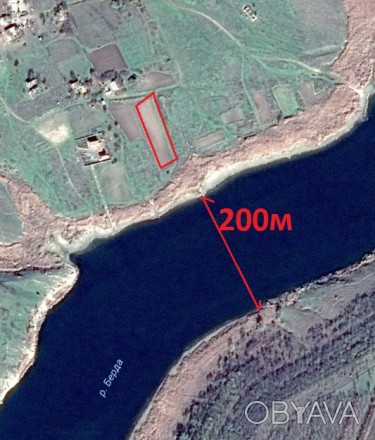 Участок на берегу Бердянского водохранилища,предназначен для индивидуального стр. . фото 1