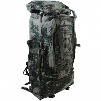 Туристический рюкзак изготовлен из качественного материала - полиэстера с влагоо. . фото 2