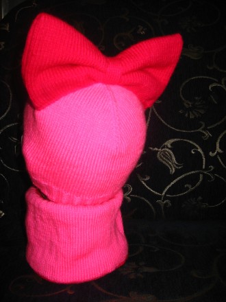 Очень нежный комплект для девочки весна- осень, бесшовная шапочка и шарф - хомут. . фото 4