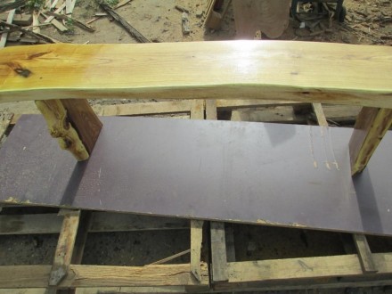 скамейка для наружнего использования, выполнена из самой прочной древесной пород. . фото 3