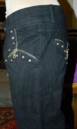 812 Женские джинсы ровные, брючный вариант
р-р М 1 пара Длина 111 см Шаговый 90. . фото 4