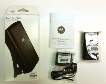 Motorola Power Battery Pack NEW! Original! Привезенные из США! Где - то по дорог. . фото 3