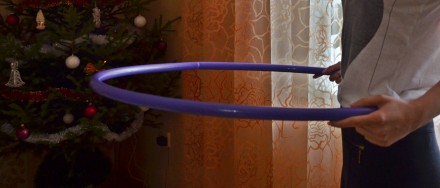 Фіолетовий обруч для спорту. Ідеальний стан. Діаметр 37 см. Без наповнення. Відп. . фото 3