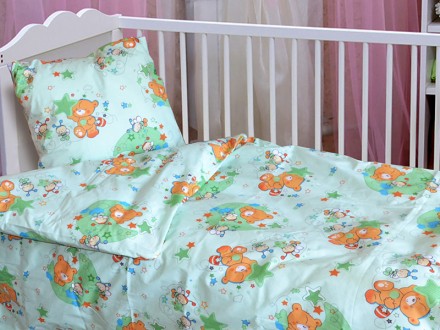 Комплект детского постельного белья «Leleka-Textile» состоит из двух наволочек, . . фото 5