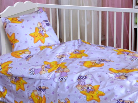 Комплект детского постельного белья «Leleka-Textile» состоит из двух наволочек, . . фото 6