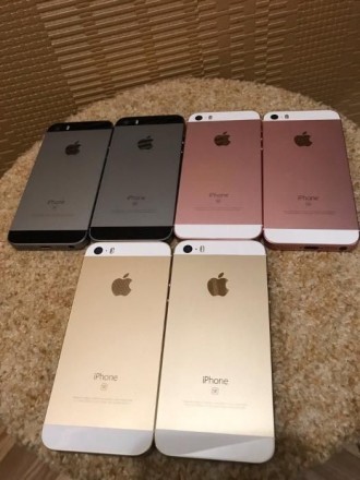 iPhone SE 16GB Neverlock Space/ROSE/GOLD Стани ІДЕАЛЬНІ Працюють Ідеально ! техн. . фото 4