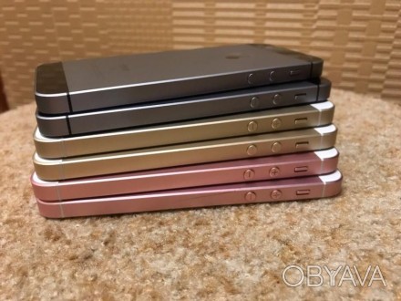 iPhone SE 16GB Neverlock Space/ROSE/GOLD Стани ІДЕАЛЬНІ Працюють Ідеально ! техн. . фото 1