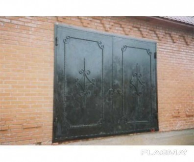 Изготавливаем гаражные металлические ворота под заказ. Ворота изготавливаются из. . фото 3