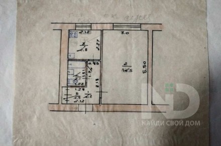 
Общая площадь: 29 м2;
Жилая площадь: 16,5 м2;
Площадь кухни: 5 м2;
Этаж/этажнос. . фото 12