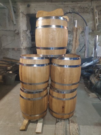 Изготовляем деревянную продукцию для виноделов:
Дубовые бочки для вина, коньяка. . фото 7