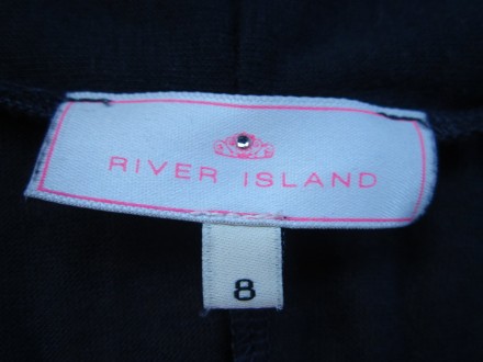 Красивый стильный кардиган с 2 карманами River Island,р.8. Цвет-тёмно-синий. Сос. . фото 3