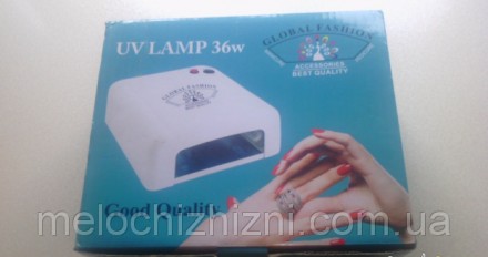Ультрафиолетовая лампа 36 Ватт для наращивания ногтей Global,

 

Мощность-3. . фото 3
