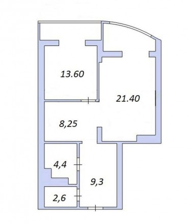 Продается 2-х комнатная квартира в новом доме р-н Мытница г.Черкассы 60квадратны. Мытница. фото 11