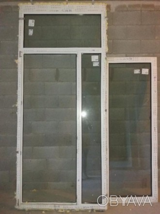 Новое металопластиковое двухкамерное окно/ балконная дверь. Продам срочно. Цена . . фото 1