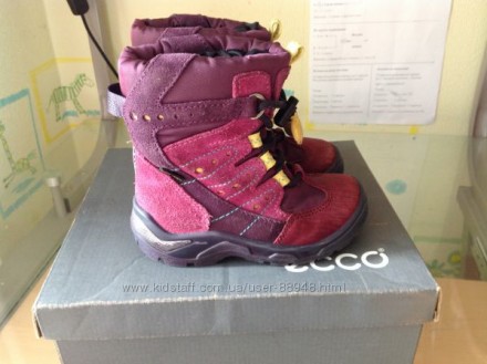 Продам зимние ботинки Ecco gore tex, 25р. стелька 15,5.  
Модель очень удачная.. . фото 5