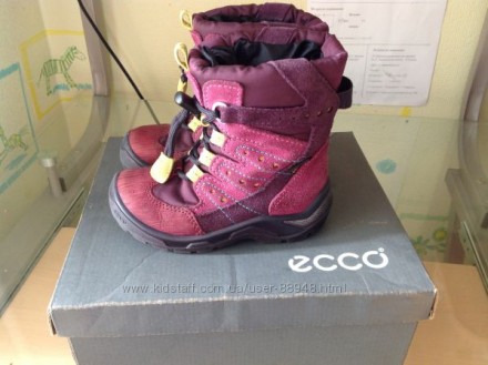 Продам зимние ботинки Ecco gore tex, 25р. стелька 15,5.  
Модель очень удачная.. . фото 4