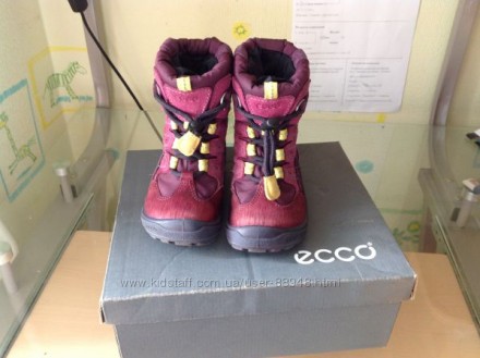 Продам зимние ботинки Ecco gore tex, 25р. стелька 15,5.  
Модель очень удачная.. . фото 3