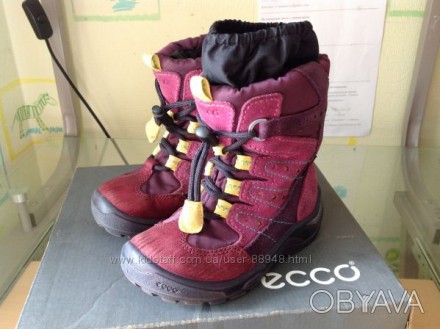 Продам зимние ботинки Ecco gore tex, 25р. стелька 15,5.  
Модель очень удачная.. . фото 1