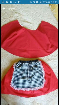 Костюмы в отличном состоянии
Качественные

•Красная Шапочка(юбка+накидка на п. . фото 3