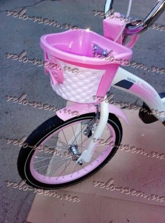Велосипед именно для вашей маленькой принцески, яркий,стильный,безопасный! Новин. . фото 3