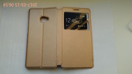 Продам чехол-книжку для Xiaomi Mi Note 2 5.7" золотого цвета. Новый.. . фото 5