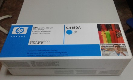 Картридж C4150A для HP Color LaserJet 8500/8550 Cyan
НОВЫЙ, ОРИГИНАЛ, В ОРИГАНА. . фото 2