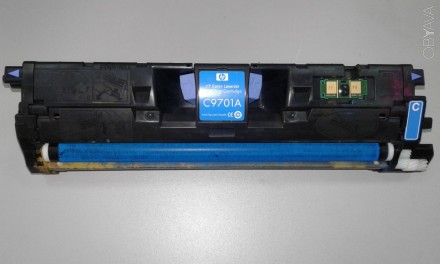 Картридж C9701A для HP Color LaserJet 1500/2500 Cyan

БУ, пустой. Отличное сос. . фото 1